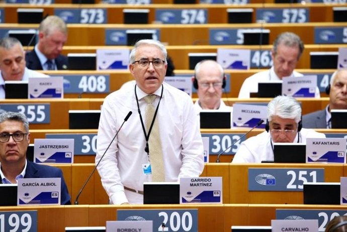 El director general de Fondos y Relaciones con la Unión Europea, Jesús Ángel Garrido en el Comité de las Regiones