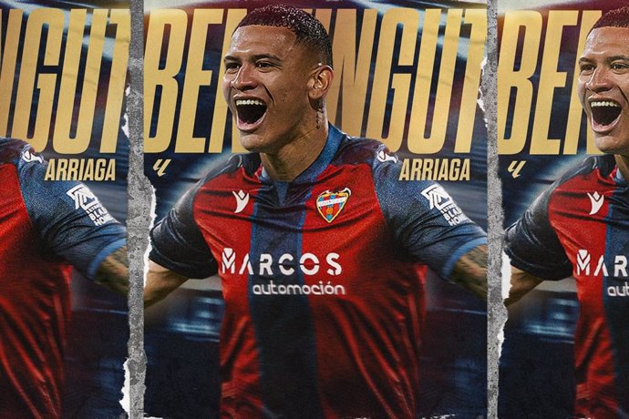 Kervin Arriaga ficha por el Levante UD hasta junio de 2028.