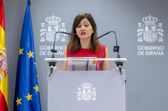 La ministra de Juventud e Infancia, Sira Rego. Imagen de archivo. 