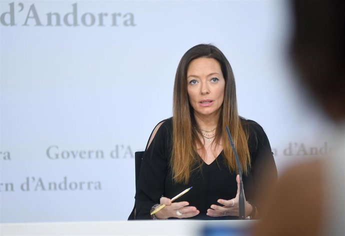 La ministra de Sanidad de Andorra, Helena Mas.