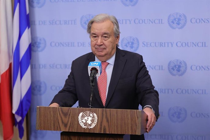António Guterres, secretario general de la ONU.