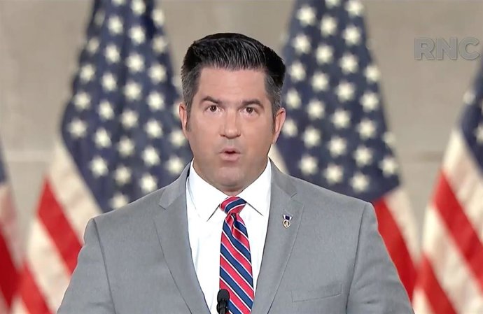 Archivo - El portavoz del Pentágono, Sean Parnell