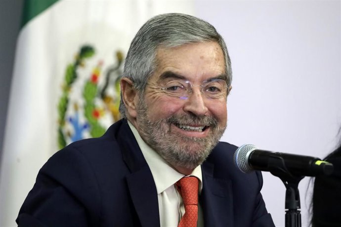 El minister de Exteriores de México, Juan Ramon de la Fuente