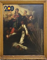 La Policía Nacional recupera en Murcia un cuadro de estilo barroco del siglo XVIII