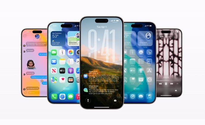 Archivo - Arquivo - recurso do iOS 26 em um iPhone