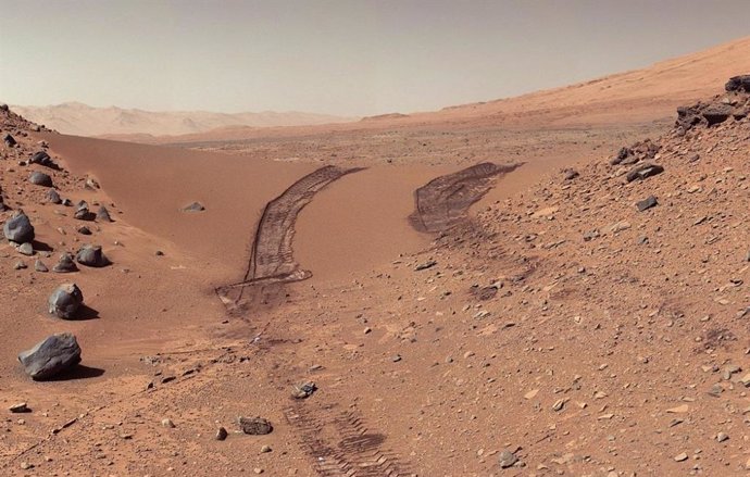 Rodadas en Marte del rover Curiosity