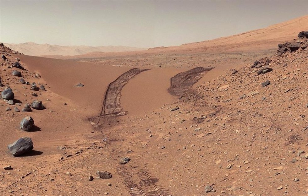 Rodadas en Marte del rover Curiosity