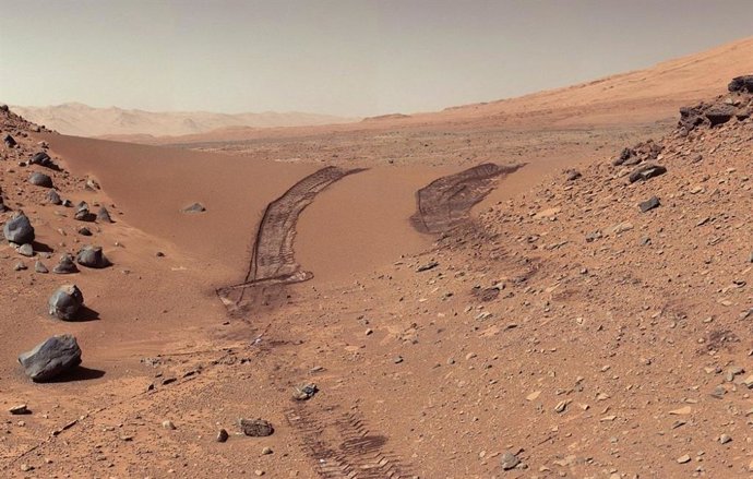 Rodadas en Marte del rover Curiosity