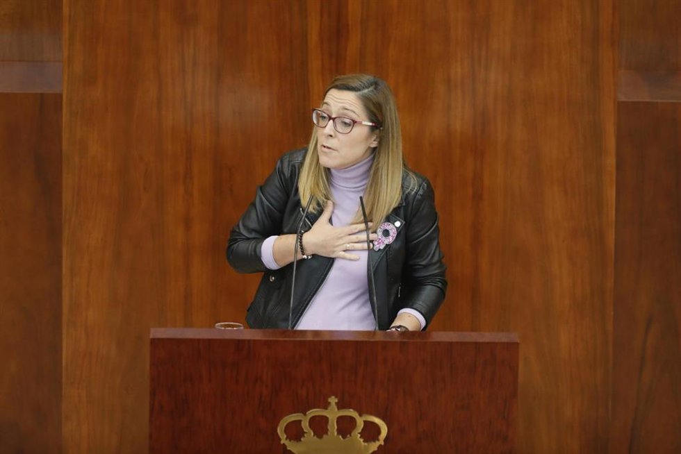 Archivo - La diputada del PSOE Lorena Morales Porro.