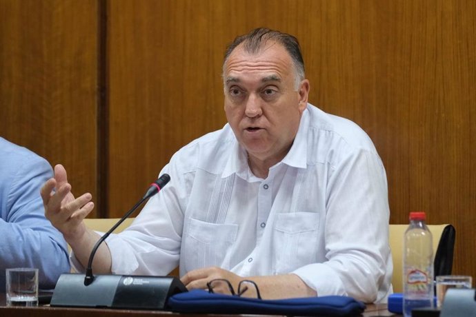 Arturo Bernal, este jueves en el Parlamento