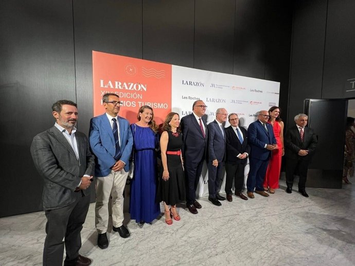 Turismo Costa del Sol estuvo representada en el acto de entrega de los Premios La Razón a la Excelencia Turística, por la consejera delegada, Esperanza González.