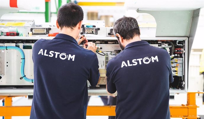 Archivo - Fábrica de Alstom en Trápaga