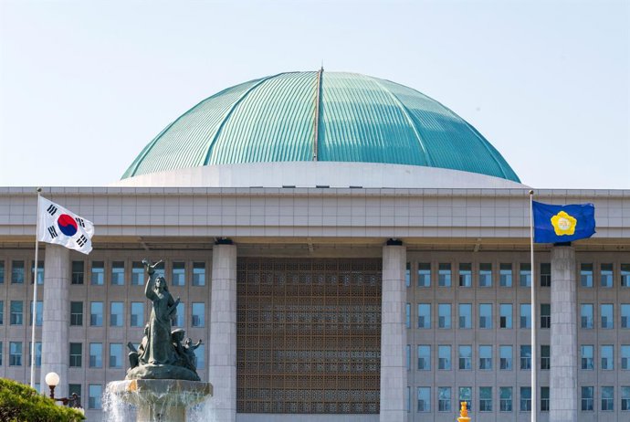 Archivo - Imagen de archivo del Parlamento de Corea del Sur.