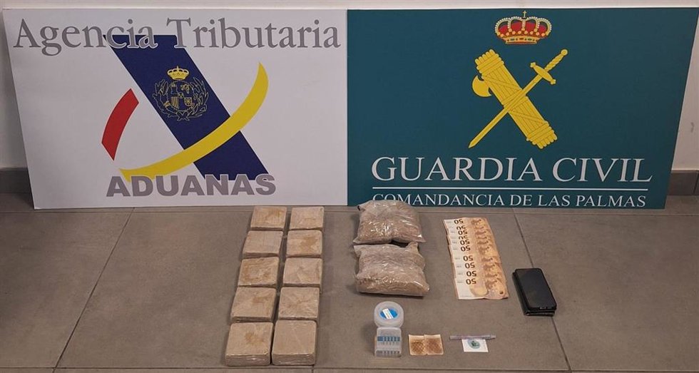 Material incautado