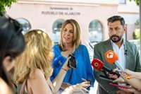 La alcaldesa de Pozuelo asegura que el centro de migrantes está ocupado "casi al 83%" y alerta del "hacinamiento"