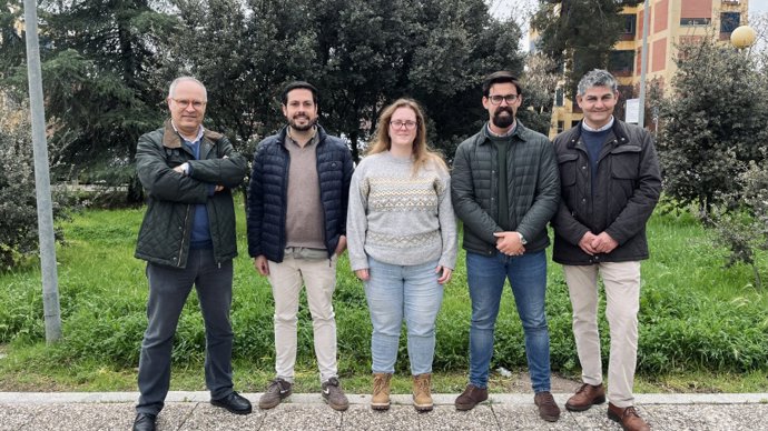 El equipo del proyecto Montado Dehesa en la Universidad de Córdoba.