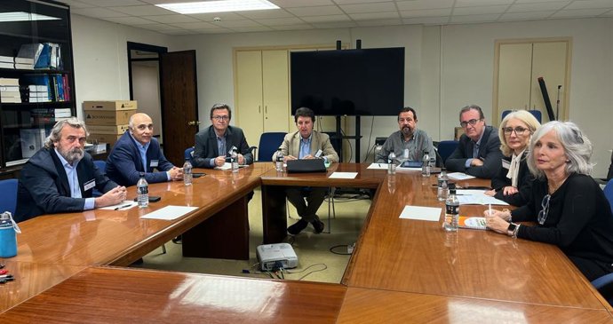 Archivo - Imagen de la reunión.
