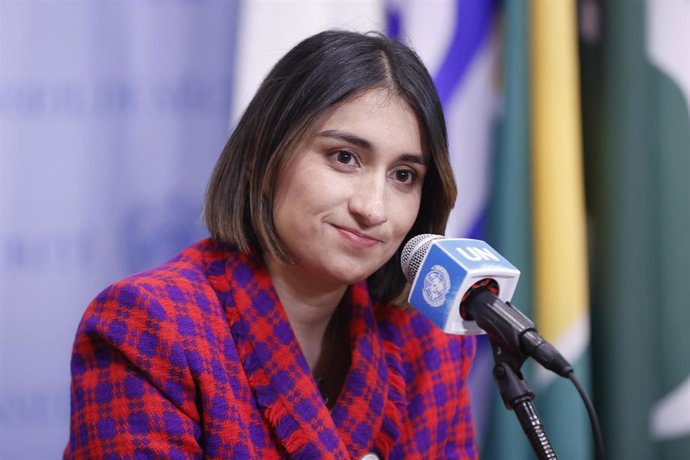 Archivo - Laura Sarabia, ministra de Exteriores de Colombia