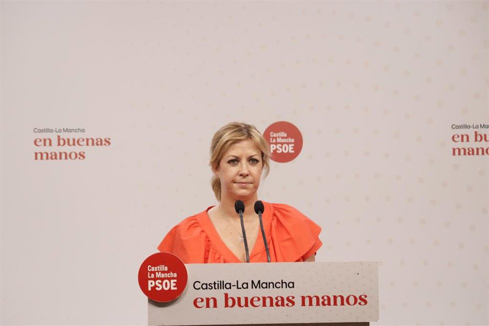 La portavoz del grupo socialista en las Cortes de Castilla-La Mancha, Ana Isabel Abengózar