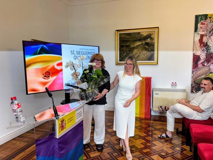 Gómez de Diego y Ángel García, primer contrayente homosexual en Cantabria