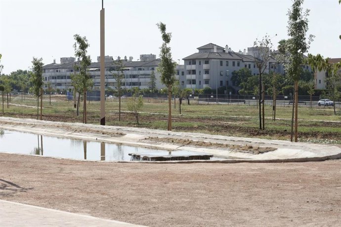Parque del Canal-Este en Córdoba, que se llamará Princesa de Asturias.