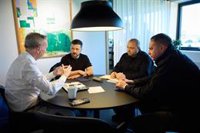 Zelenski firma un acuerdo con una empresa estadounidense para la producción conjunta de drones