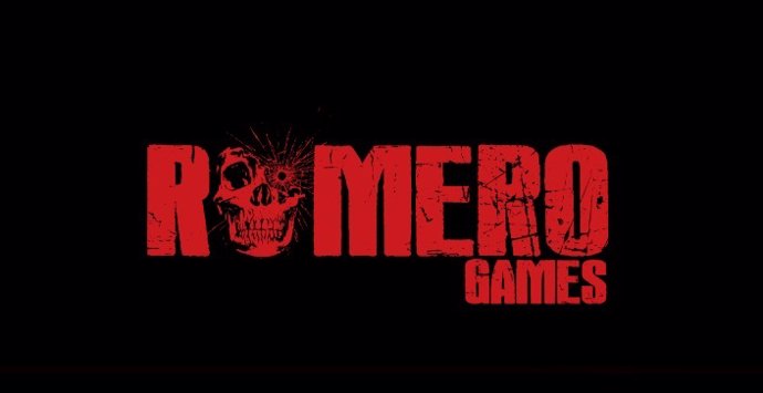 Logotipo do estúdio de videogame Romero Games