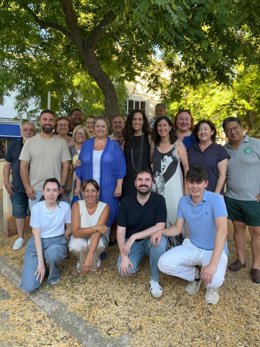 Foto grupal de la nueva Comisión Ejecutiva del PSIB de Manacor.