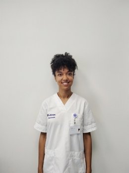 Gloria Berepiki, fisioterapeuta del Centro Médico Vithas Granada