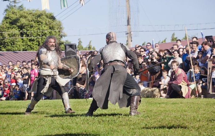 Fiesta de los Exconxuraos en Llanera.