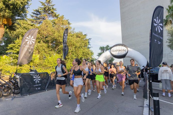 Instant de la Cupra Running Tribe
