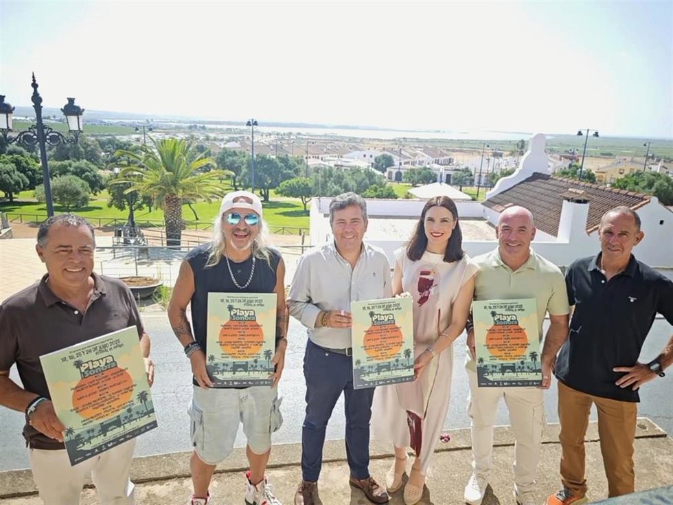 Presentación del Festival Playa Sonora de La Antilla.