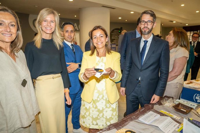 La conselleira do Mar, Marta Villaverde, en la nueva edición del Galicia Market Place, que se celebra en Vigo