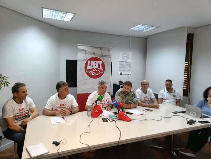 Economía.-UGT asegura que Azucarera ha obrado "de mala fe" con prácticas "de dudosa legalidad" en la tramitación del ERE