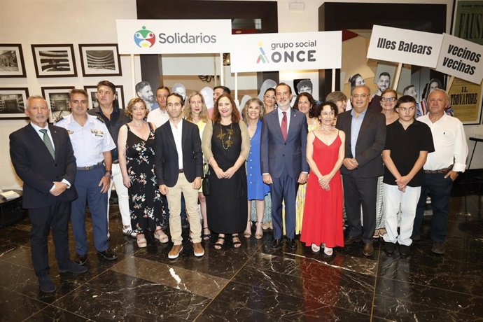 Gala de entrega Premios Solidarios Grupo Social ONCE Baleares en el Teatre Principal de Palma