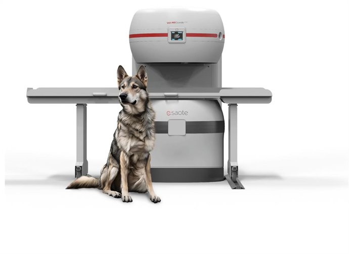 The new Esaote veterinary MRI system, Vet-MR Grande ELITE.