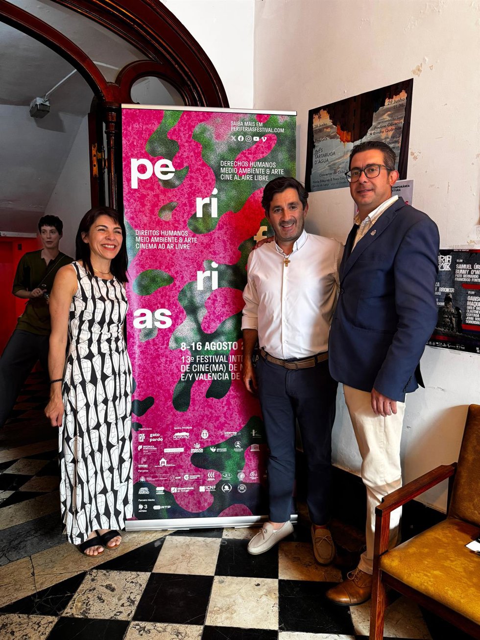 Preesentación del Festival Periferias en Lisboa.