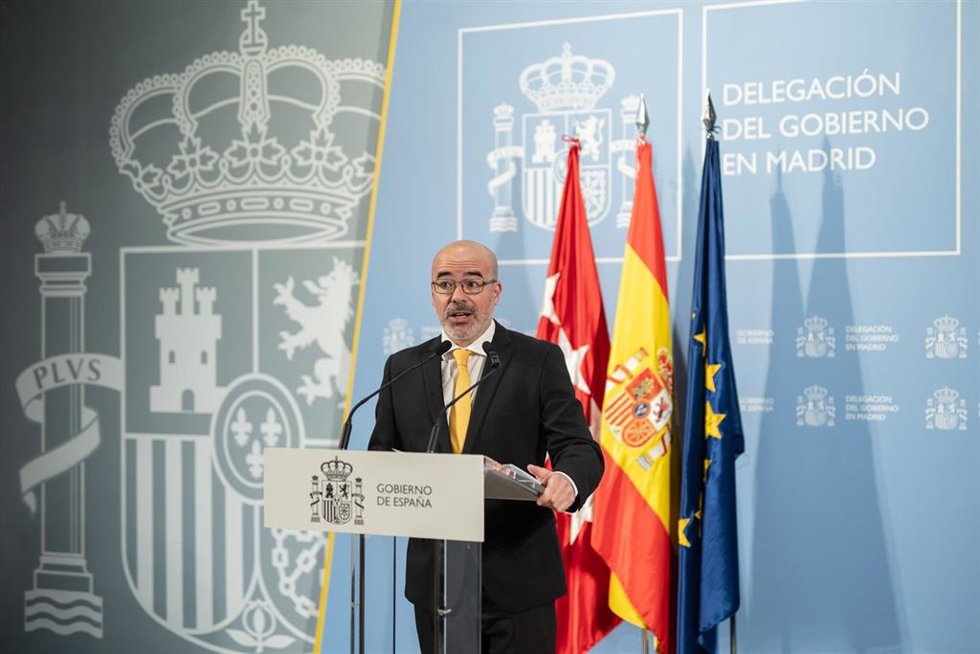 Archivo - El delegado del Gobierno en la Comunidad de Madrid, Francisco Martín.