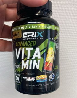 Complemento alimenticio distribuido en Baleares que presenta exceso de vitamina D