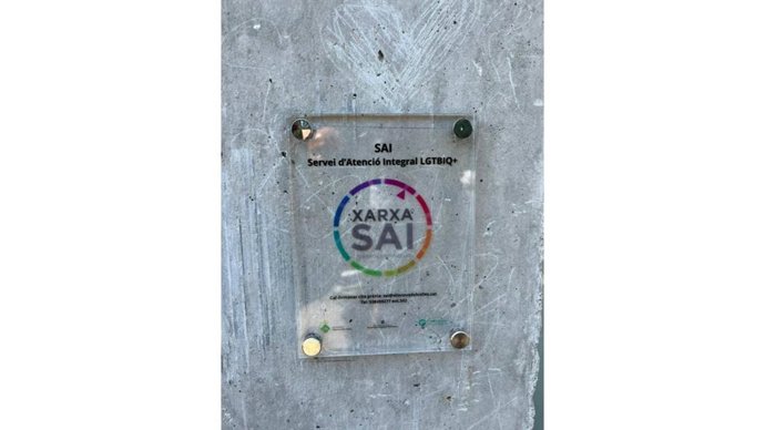 Distintivo de la Xarxa SAI LGTBI+