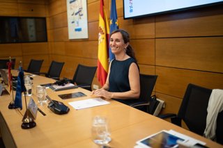La ministra de Sanidad, Mónica García, preside el Pleno ordinario del Consejo Interterritorial del Sistema Nacional de Salud (CISNS), en la sede del Ministerio, a 4 de julio de 2025, en Madrid (España). El pleno ordinario del CISNS está centrado en la ref