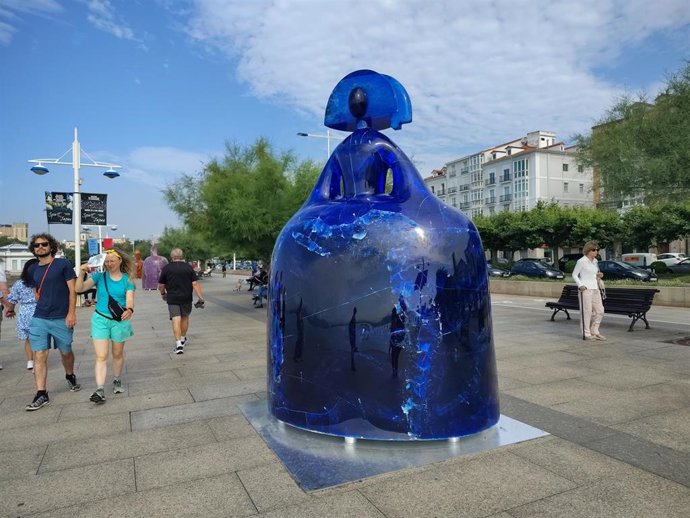 La exposición de Manolo Valdés está instalada en el Muelle de Calderón hasta el 30 de septiembre