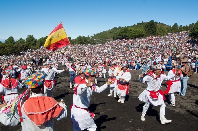 Bajada de la Virgen de los Reyes, en El Hierro