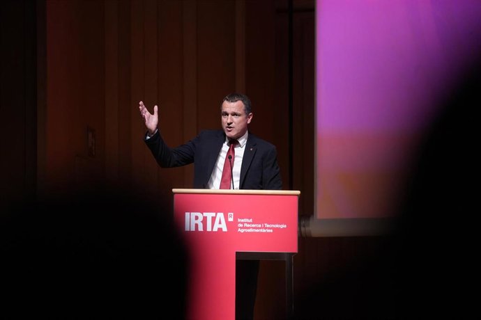 El Conseller d'Agricultura, Ramaderia, Pesca i Alimentació, Òscar Ordeig