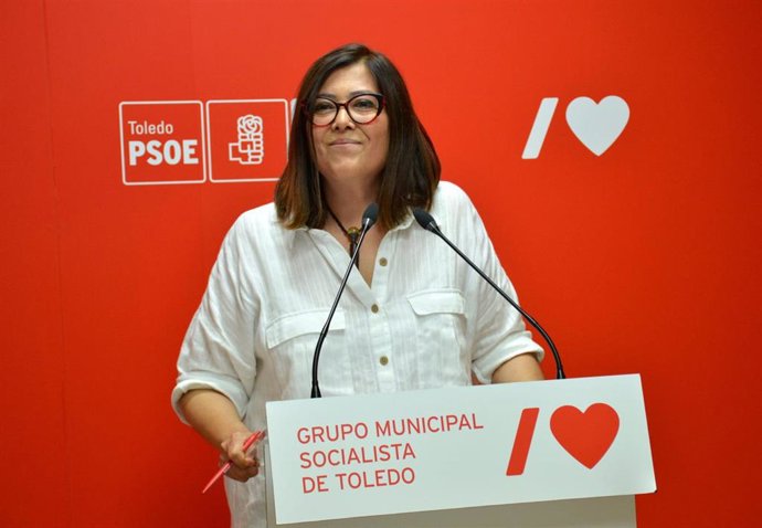 La edil del PSOE de Toledo, Alicia Escalante.