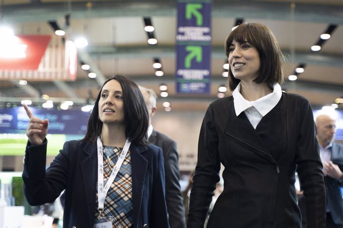Archivo - Arxiu - Rebeca Torró (e) i Diana Morant (d), en una imatge d'arxiu