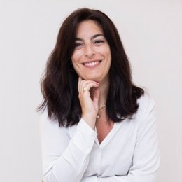 La representante de Inés Rosales en su filial de Norteamérica, Lucía Conejo-Mir.