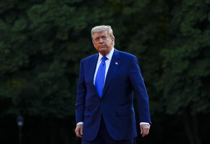 Imagen de archivo del presidente de EEUU, Donald Trump.