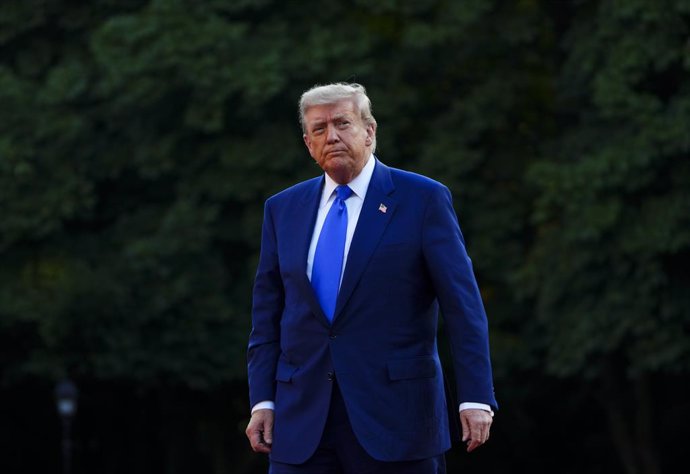 Imagem de arquivo do presidente dos EUA, Donald Trump.