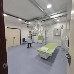 Servicio de Radiología del centro San Juan de Salamanca.